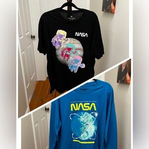 Mens set of 2 NASA tees XL